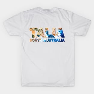 TALIA - South Australia Caves from Top Down T-Shirt